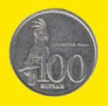 100 rupiah 100