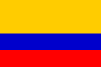 Drapeau national, Colombie