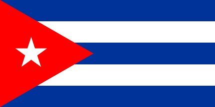 Drapeau national, Cuba