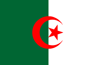 Drapeau national, Algérie