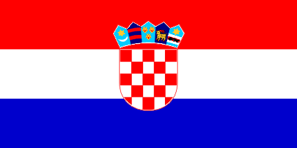 Drapeau national, Croatie