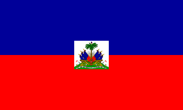 Drapeau national, Haïti