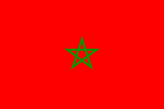 Drapeau national, Maroc