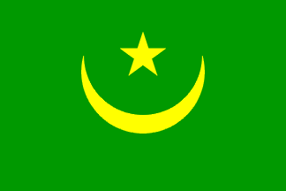 Drapeau national, Mauritanie