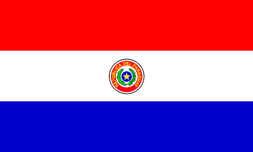 Drapeau national, Paraguay