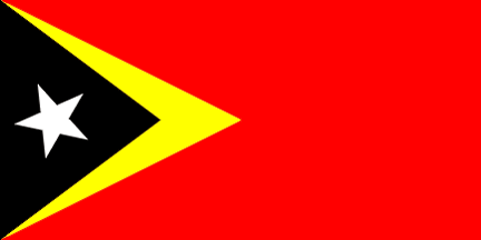 Drapeau national, Timor d`Est