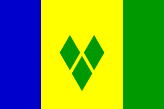 Drapeau national, Saint-Vincent et les Grenadines